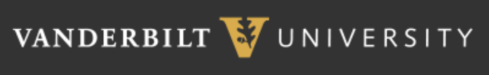 Vanderbilt logo on display of the website